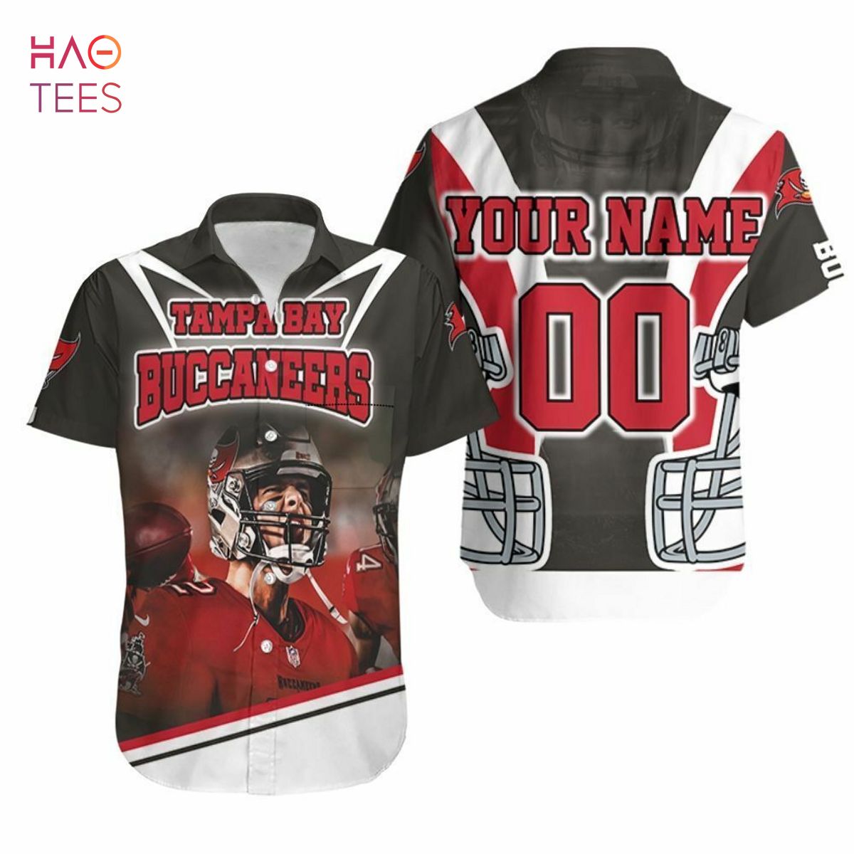 Tom Brady Nfc South Division Tampa Bay Buccaneers Super Bowl 2022 Personalized Hawaiian Shirt Tom Brady Nfc South Division Tampa Bay Buccaneers Super Bowl 2022 Personalized Hawaiian Shirt