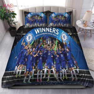 BEST Chelsea Winners UEFA Champions League 2022 Bedding Sets Limited Edition