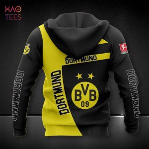 BEST Borussia Dortmund Black Gold 3D Hoodie Limited Edition