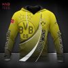 BEST Borussia Dortmund Gold 3D Hoodie All Over Printed
