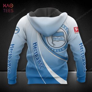 BEST Hertha BSC Blue 3D Hoodie Limited Edition