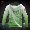 BEST VfL Wolfsburg Green White 3D Hoodie Pod Design
