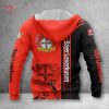 HOT Bayer Leverkusen Red Black 3D Hoodie All Over Printed