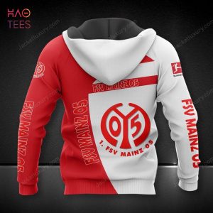 HOT FSV Mainz Red White 3D Hoodie Pod Deign