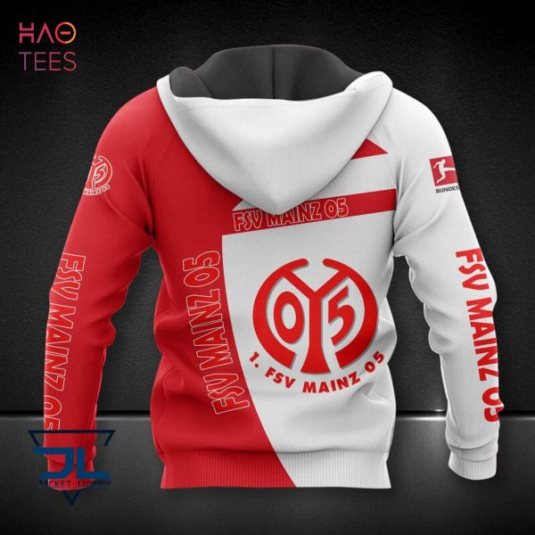 HOT FSV Mainz White Red 3D Hoodie Pod Design