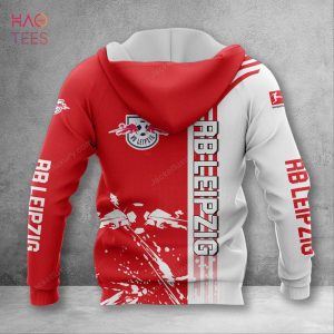 HOT RB Leipzig Red White 3D Hoodie Limited Edition