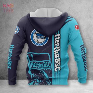 HOT TREND Hertha BSC Blue3D Hoodie Pod Design