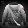 NEW Borussia Monchengladbach Grey White 3D Hoodie Limited
