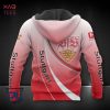 THE BEST VfB Stuttgart Red 3D Hoodie All Over Printed