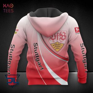 THE BEST VfB Stuttgart Red 3D Hoodie All Over Printed