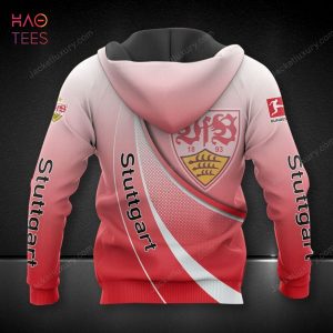 THE BEST VfB Stuttgart Red 3D Hoodie Pod Design