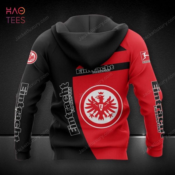 TRENDING Eintracht Frankfurt Black Red 3D Hoodie Pod Design