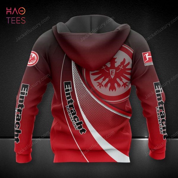 TRENDING Eintracht Frankfurt Red 3D Hoodie Limited