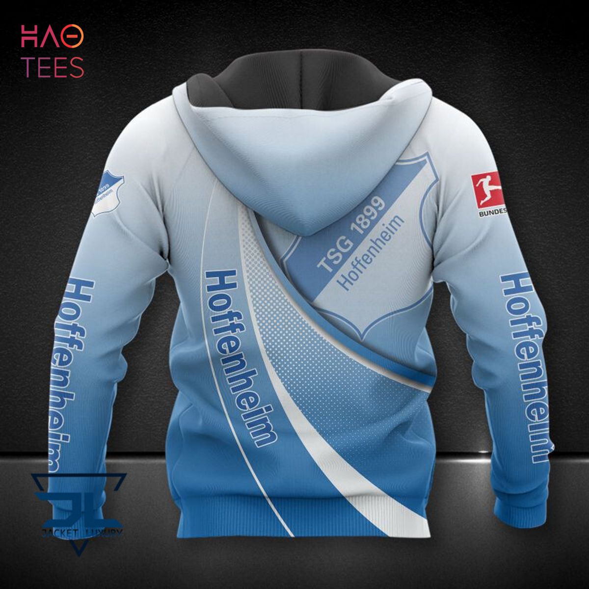 TRENDING TSG Hoffenheim Blue 3D Hoodie Pod Design