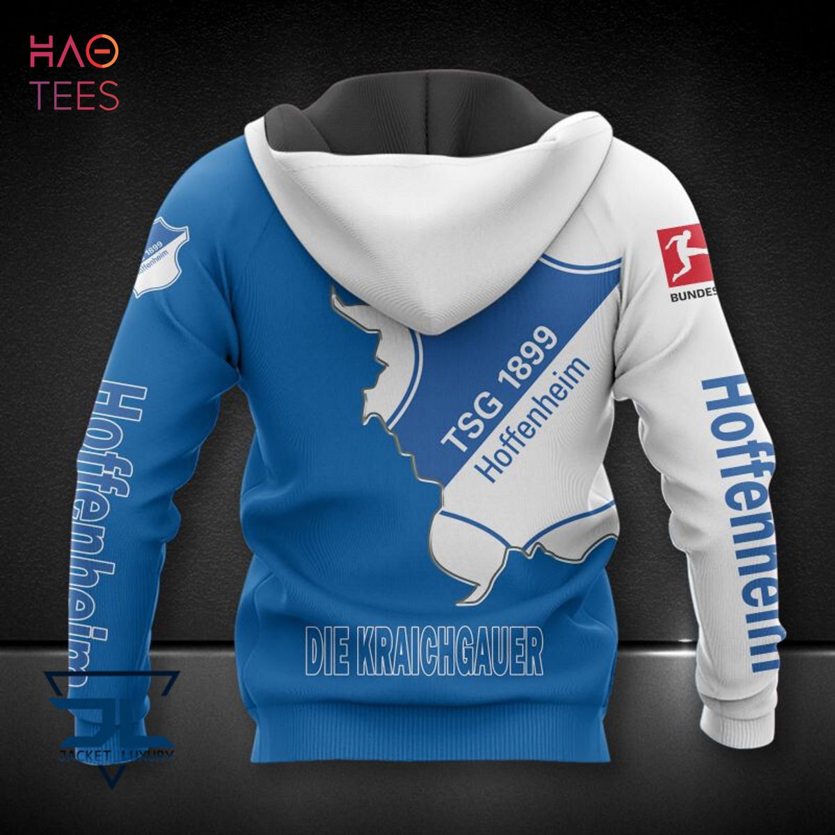TRENDING TSG Hoffenheim Blue White 3D Hoodie Limited Edition