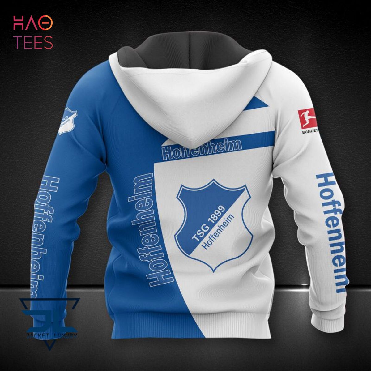 TRENDING TSG Hoffenheim Whtie Blue 3D Hoodie All Over Printed