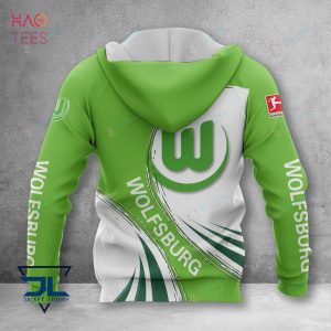 VfL Wolfsburg Green 3D Hoodie Limited Edition