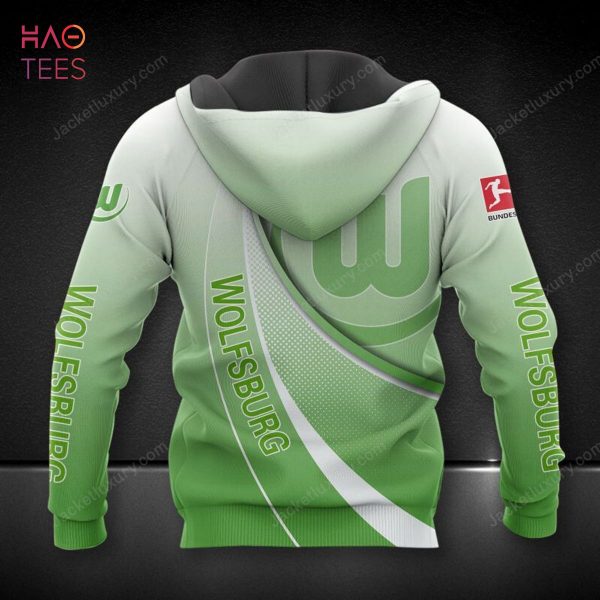 VfL Wolfsburg Green 3D Hoodie Pod Design
