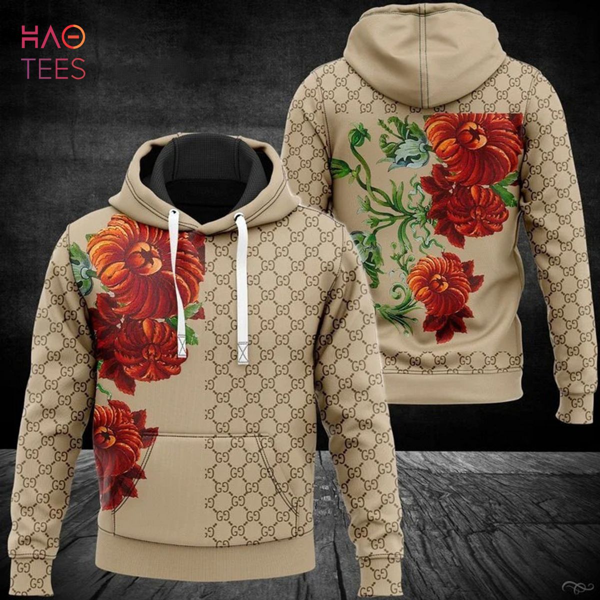 GC Mix Flower Hoodie Limited Edition