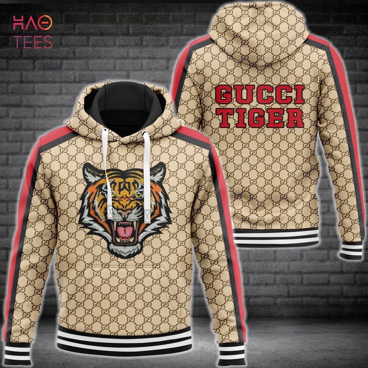 Gucci Luxury Mix White 3D Hoodie Limited Edition Luxury Store