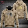 The Nopth Face Gucci White 3D Hoodie