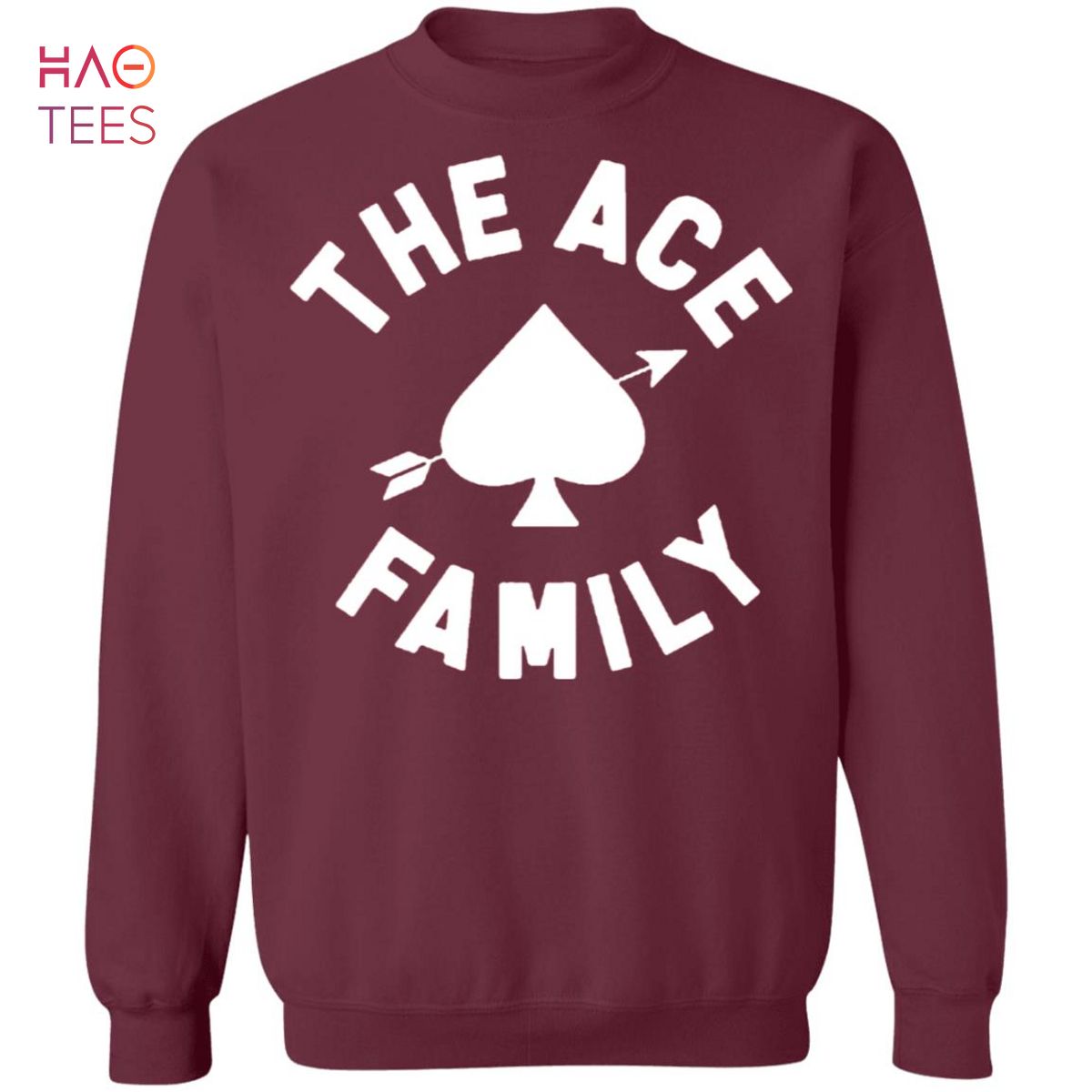 Ace family best sale pink hoodie