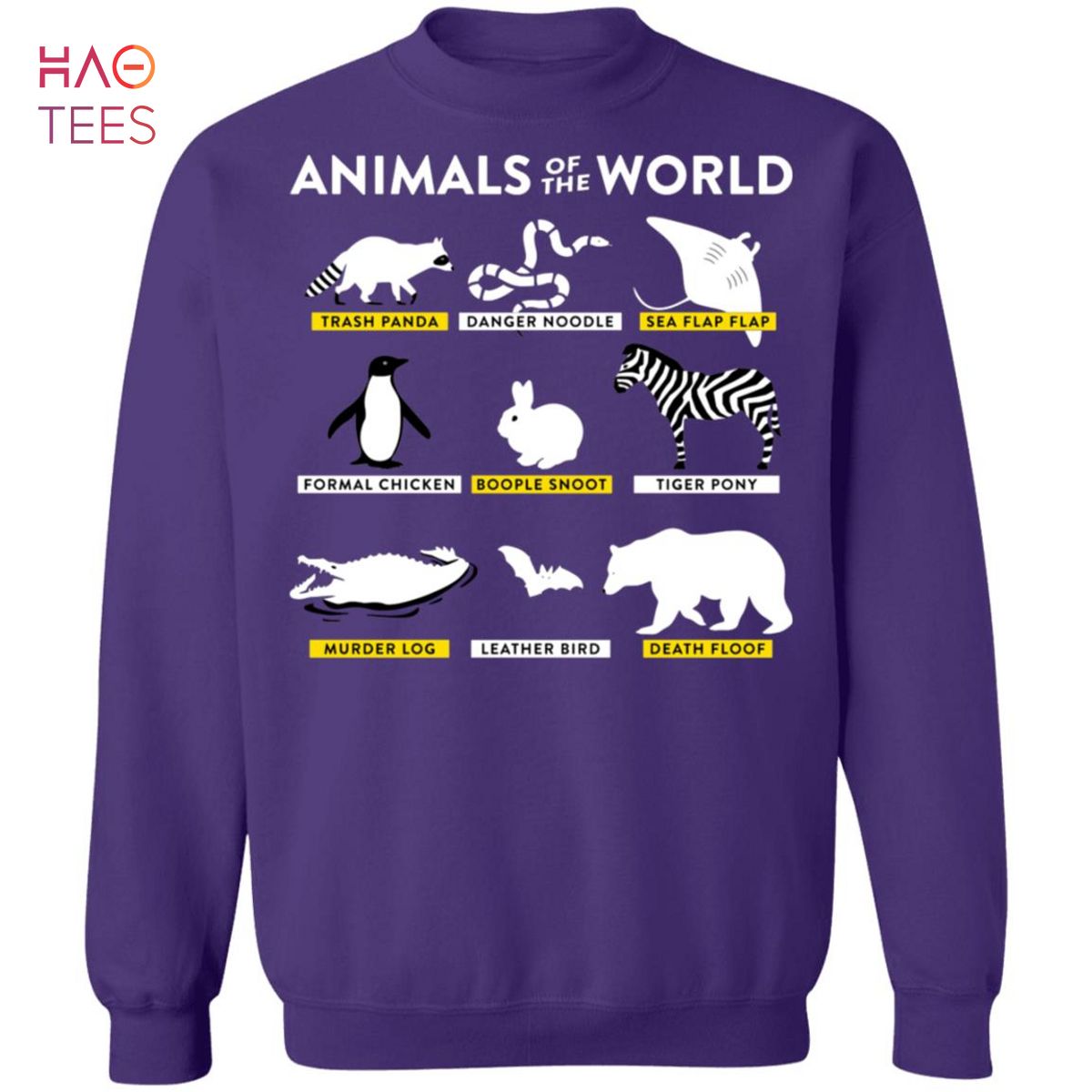 BEST Animals Of The World Sweater