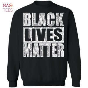HOT Black Lives Matter With Names Of Victims Sweater
