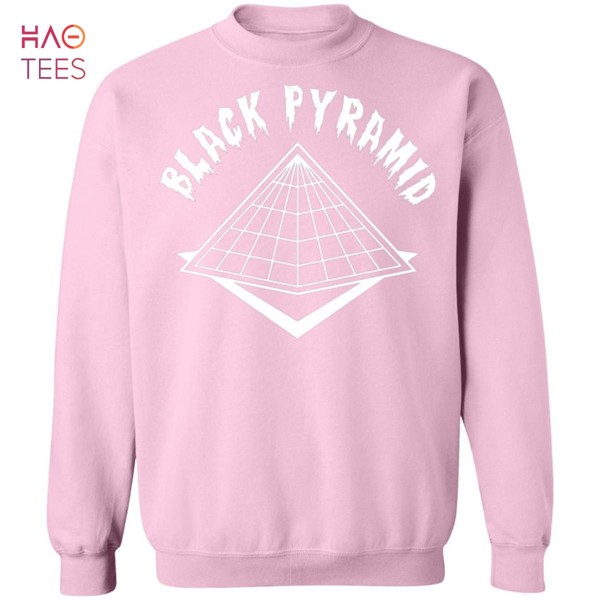 Black 2024 pyramid sweater