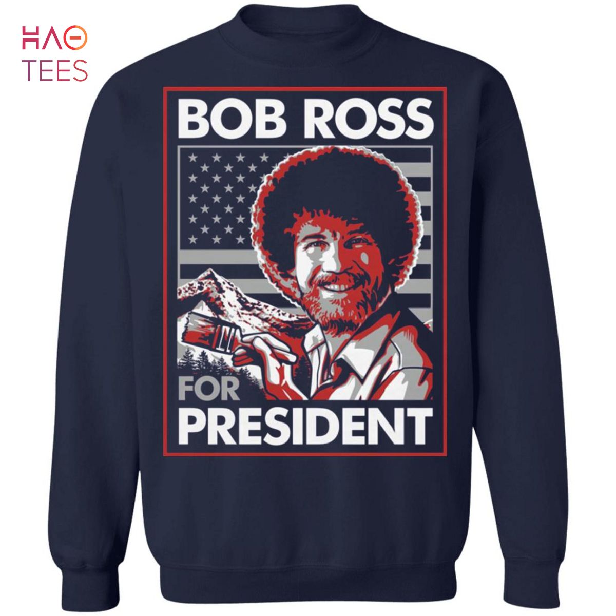 HOT Bob Ross Sweater HOT Bob Ross Sweater