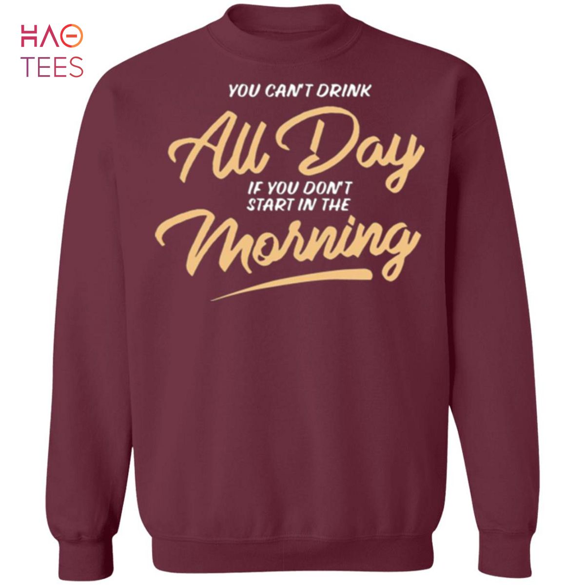 HOT Can T Drink All Day Barstool Sweater HOT Can T Drink All Day Barstool Sweater