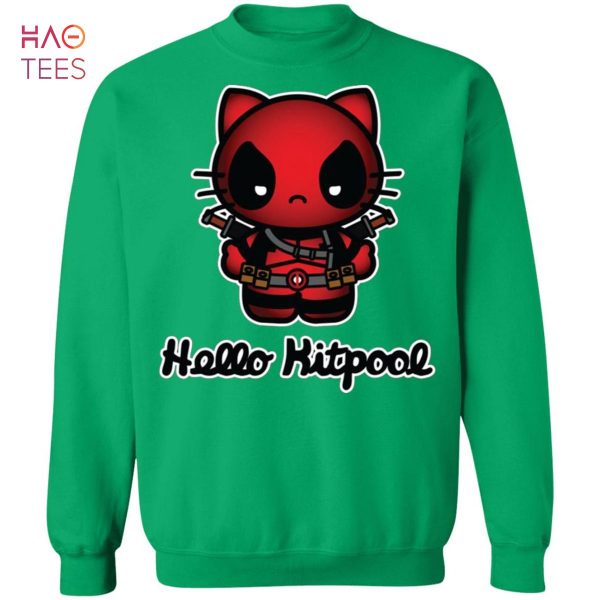 HOT Deadpool Kitty Hello Kitpool Sweater
