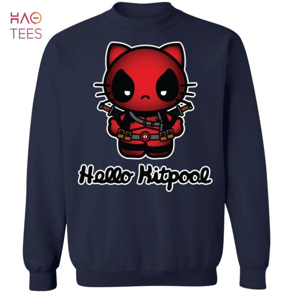 HOT Deadpool Kitty Hello Kitpool Sweater
