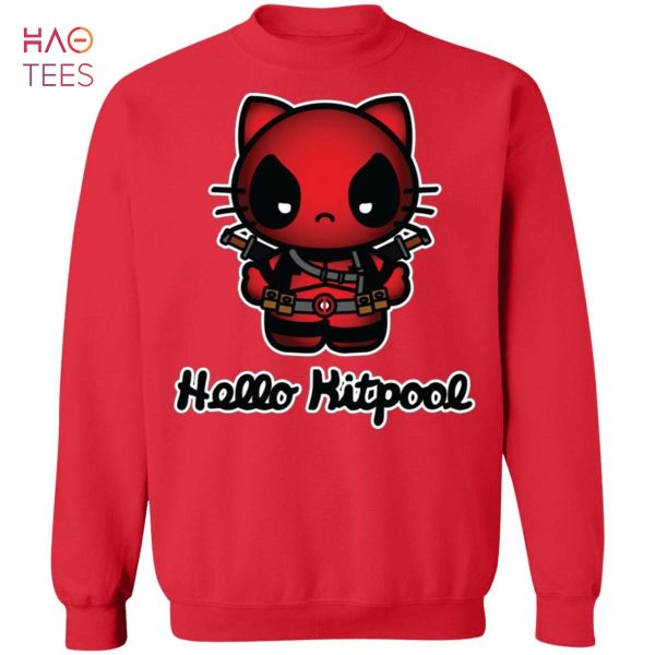 HOT Deadpool Kitty Hello Kitpool Sweater