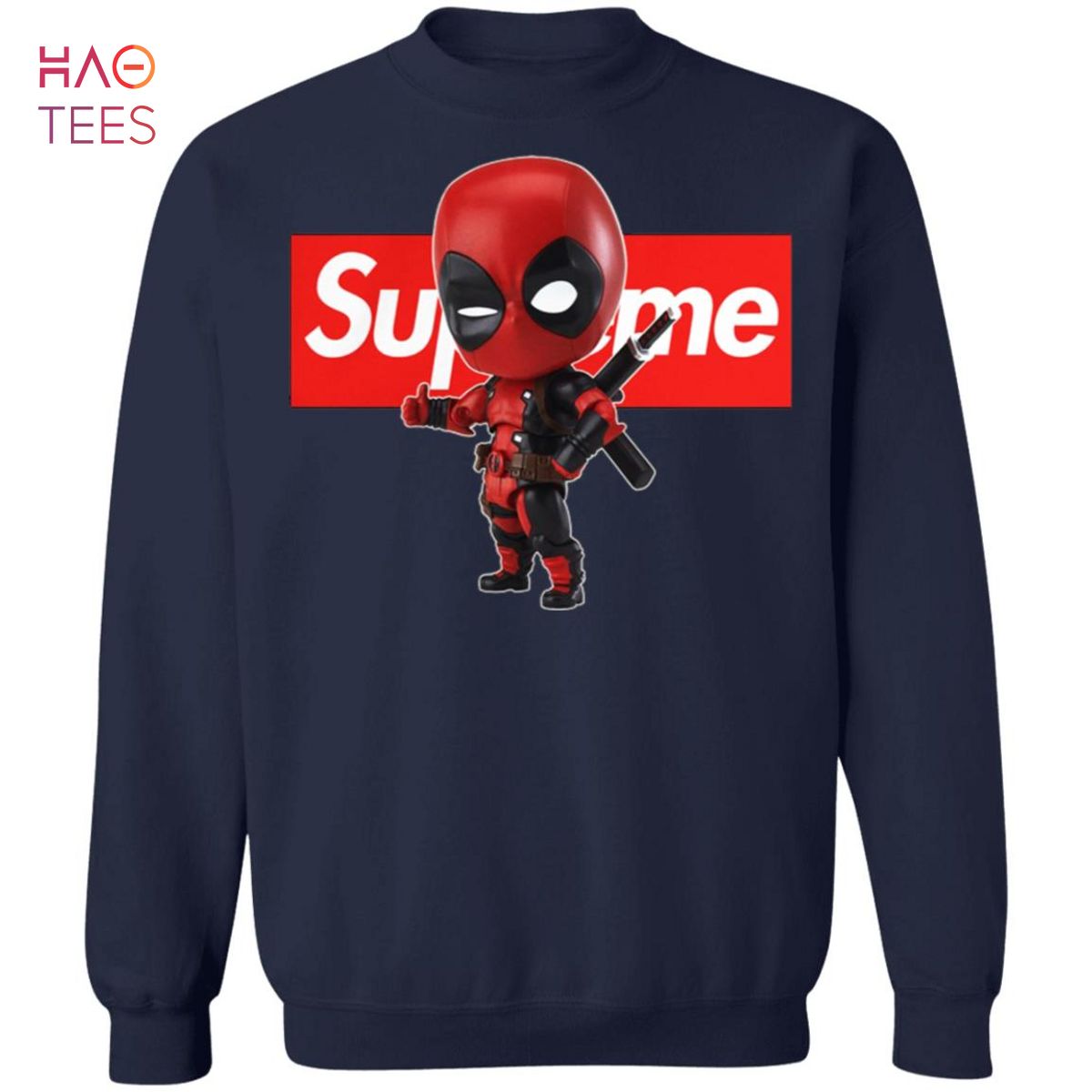 Supreme hot sale deadpool hoodie