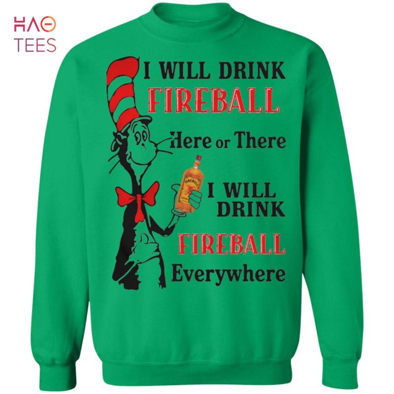 HOT Dr Seuss Fireball Sweater