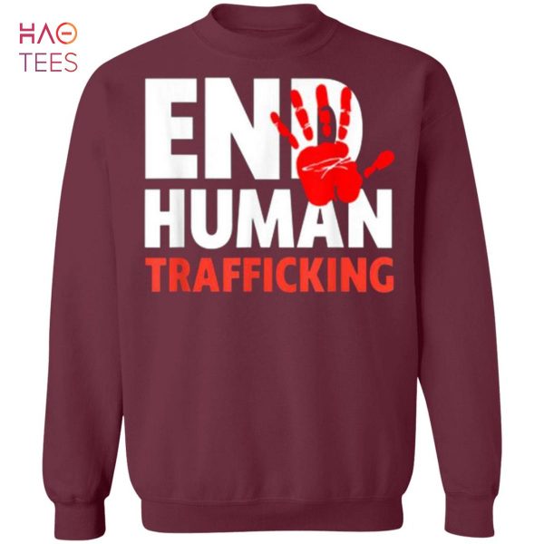 HOT End Human Trafficking Sweater