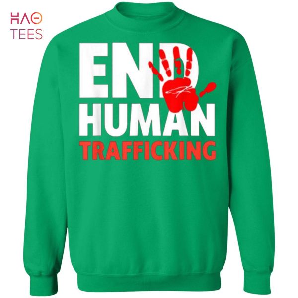 HOT End Human Trafficking Sweater