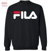 HOT Fila Sweater Red Navy Logo