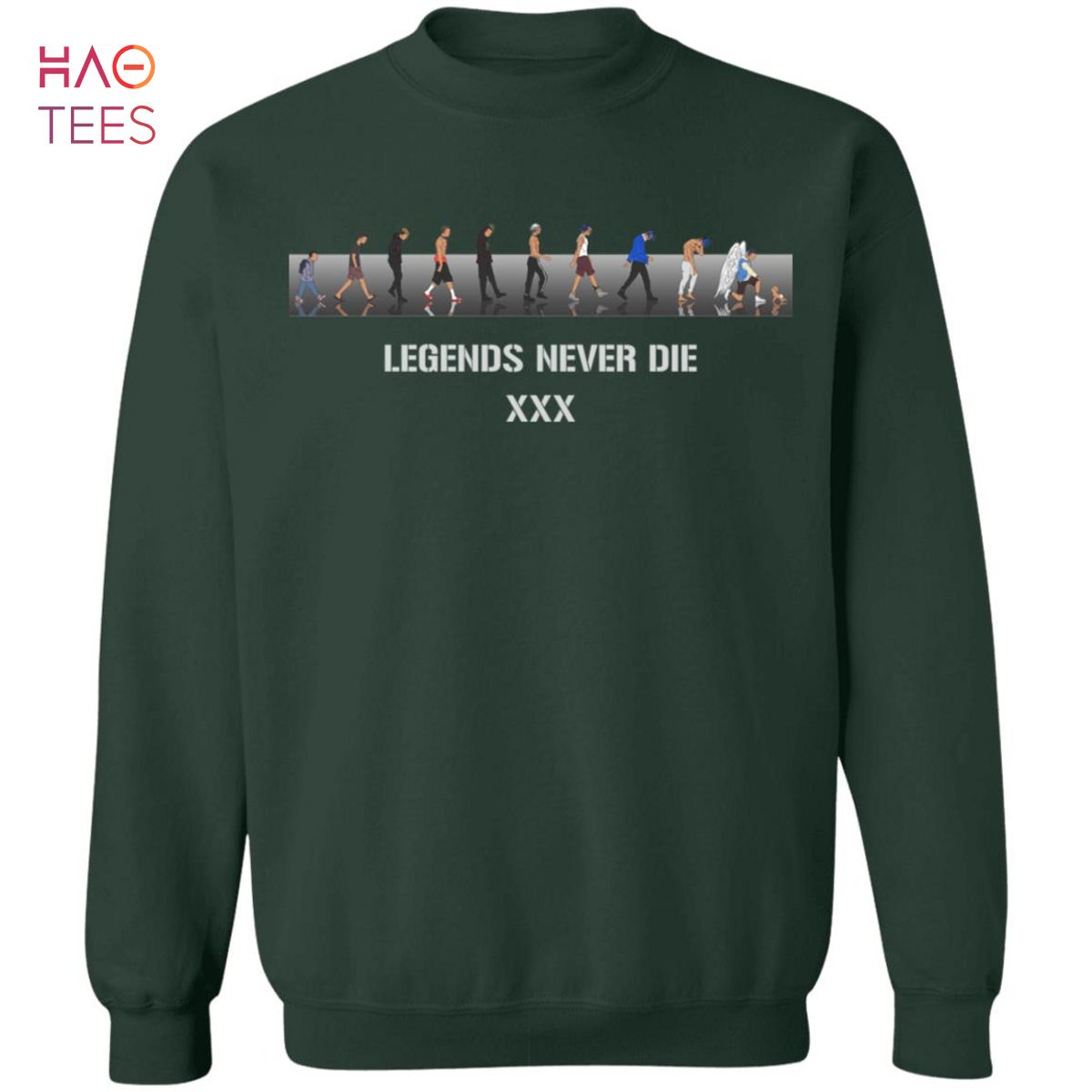 Legends never 2024 die sweater