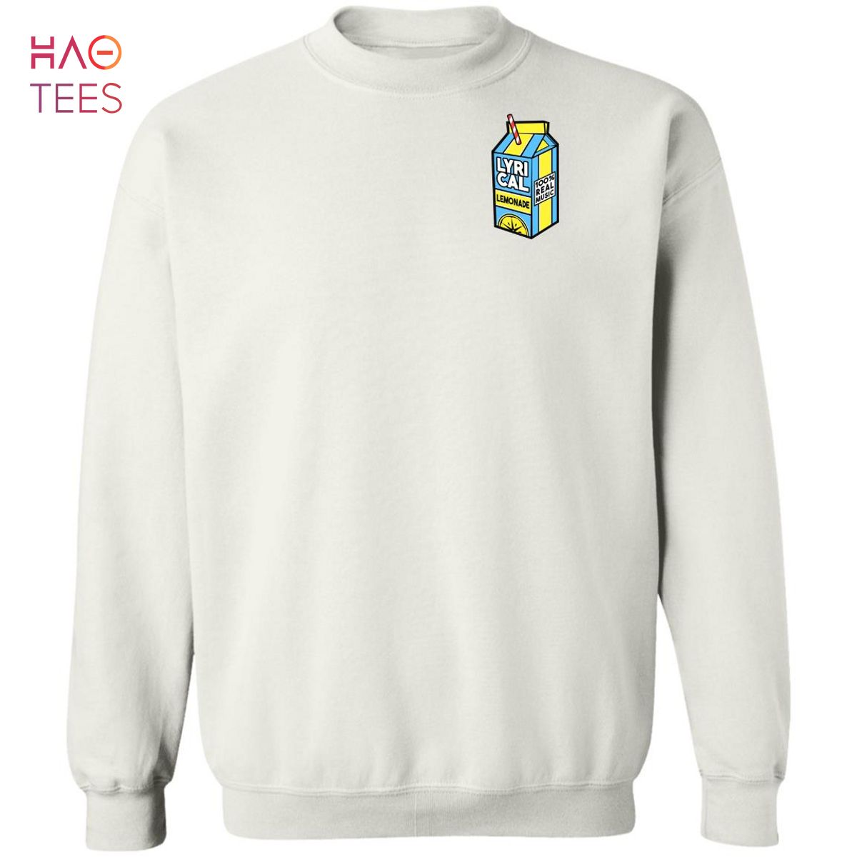 White lyrical hotsell lemonade hoodie