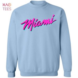 Gildan Miami Heat Logo Pullover Hoodie Light Pink L