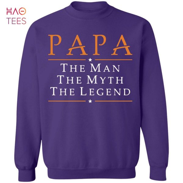 [NEW] Papa The Man The Myth The Legend Sweater