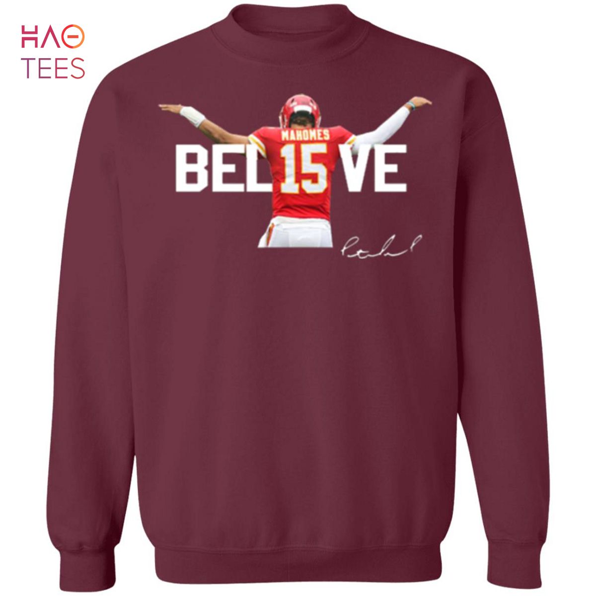 NEW] Patrick Mahomes Believe Sweater