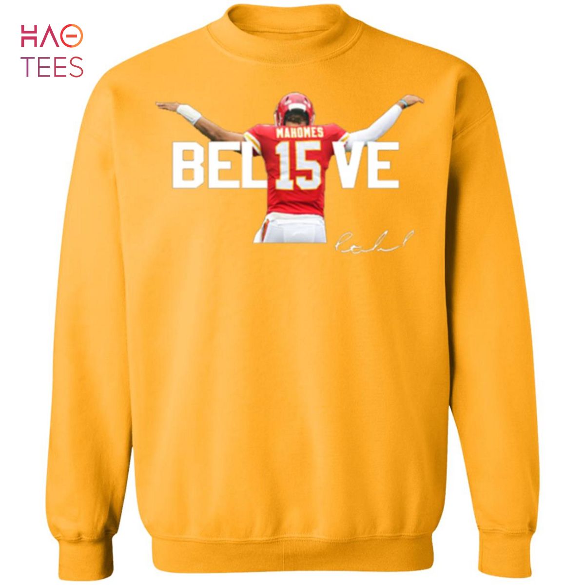 NEW] Patrick Mahomes Believe Sweater