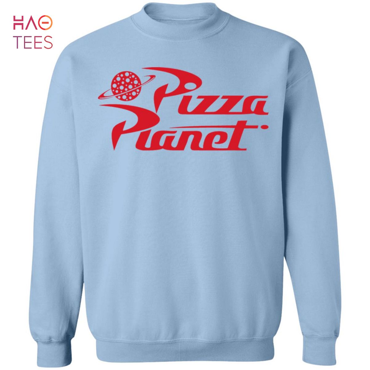 Pizza planet online sweatshirt