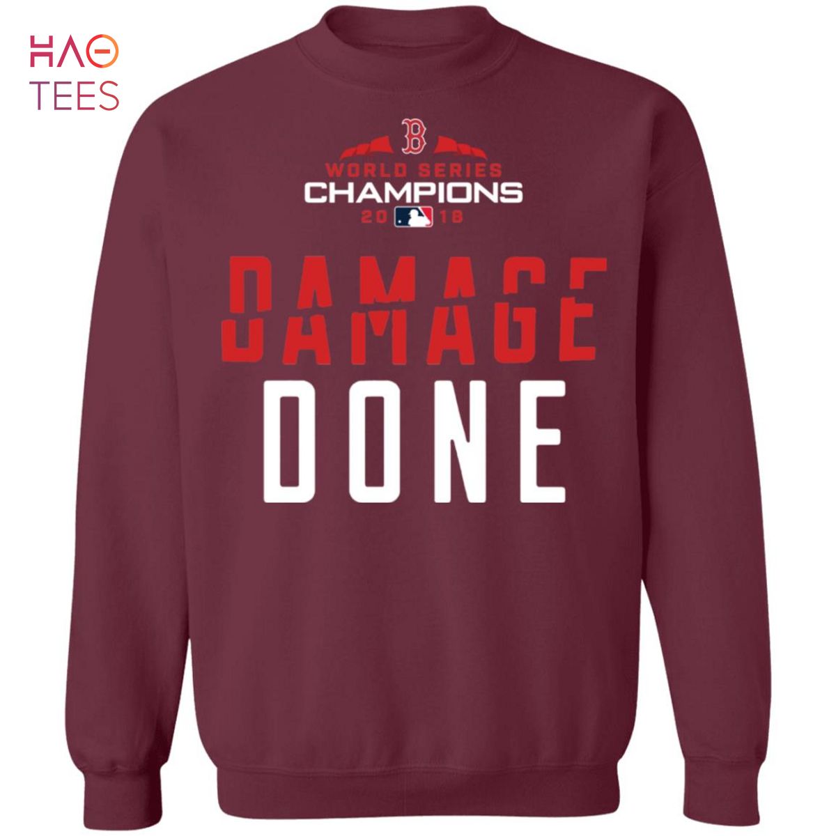 Red Sox Do Damage Hoodie