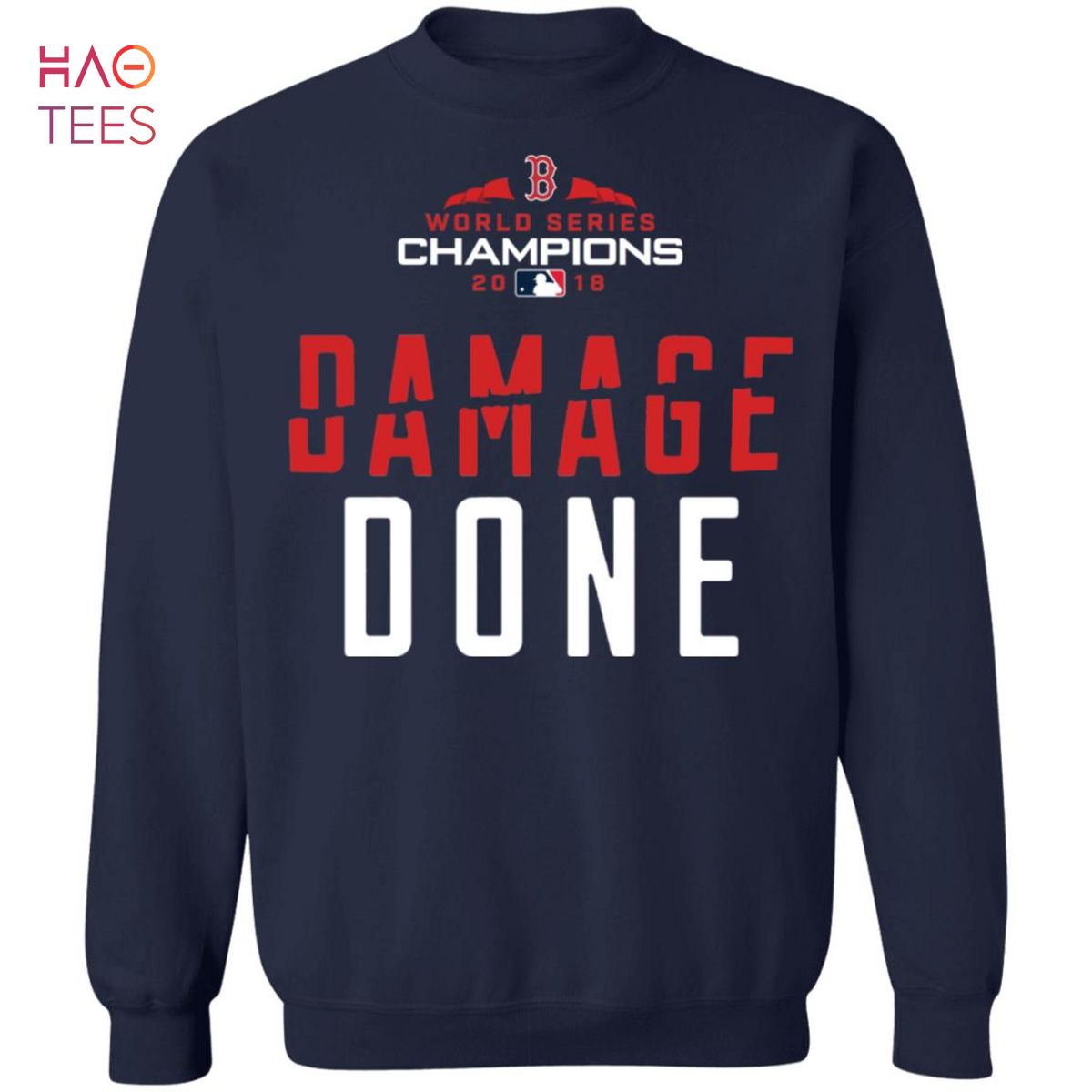 BEST Red Sox Damage Done Sweater