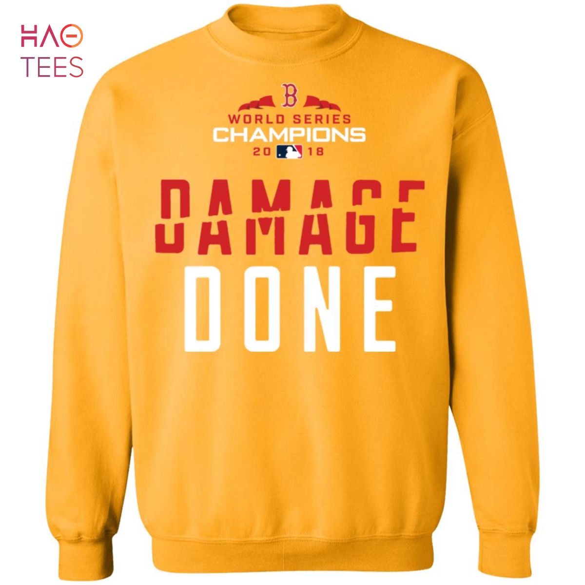 BEST Red Sox Damage Done Sweater