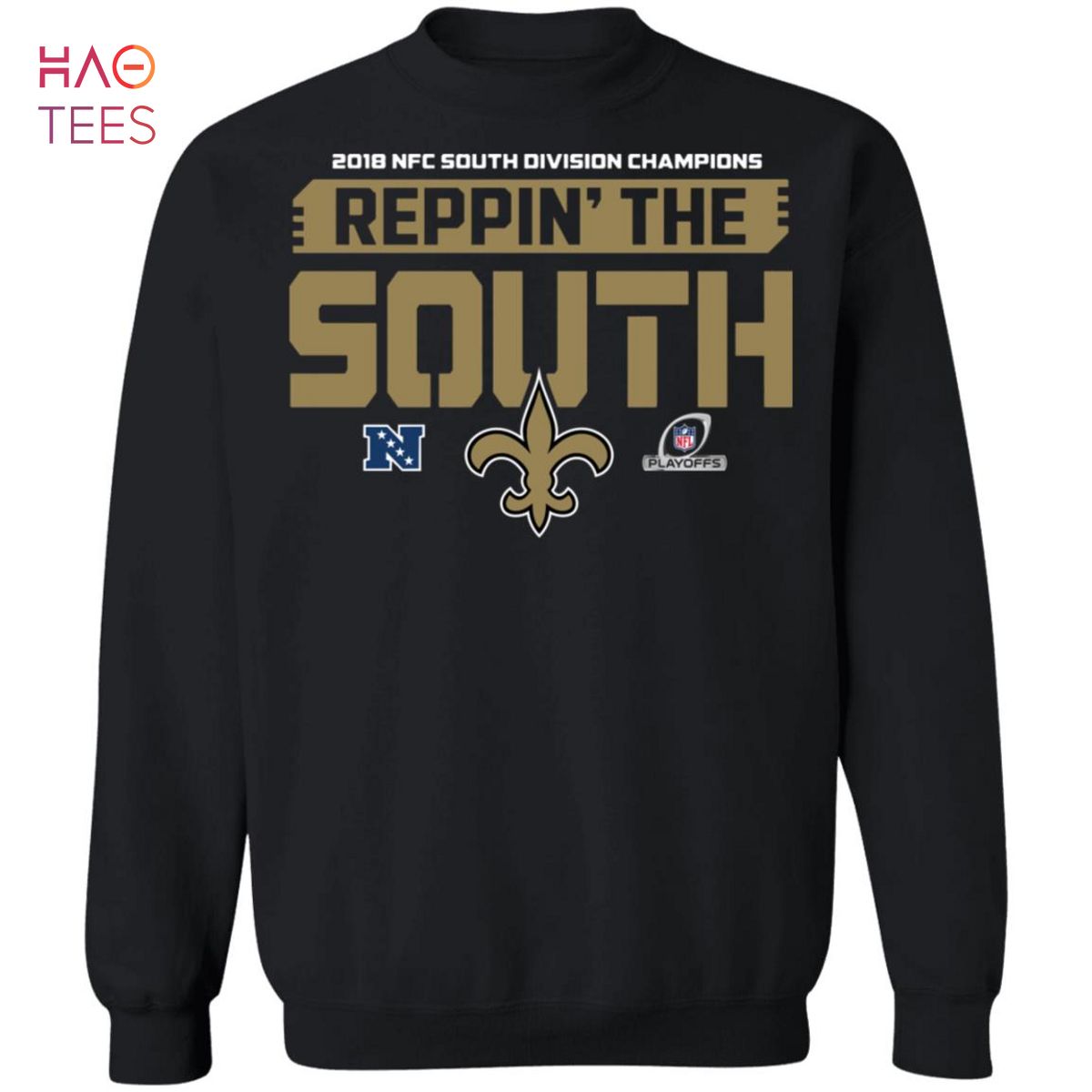 2018 NFC South Division Champions New Orleans Saints NFL Reppin